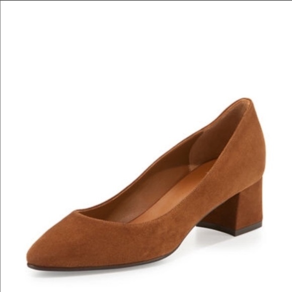 aquatalia suede pumps